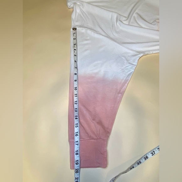 EZ Nina Leonard Lounge Knit Tie-Dye Top  Salmon NWT size 5X - Picture 10 of 12